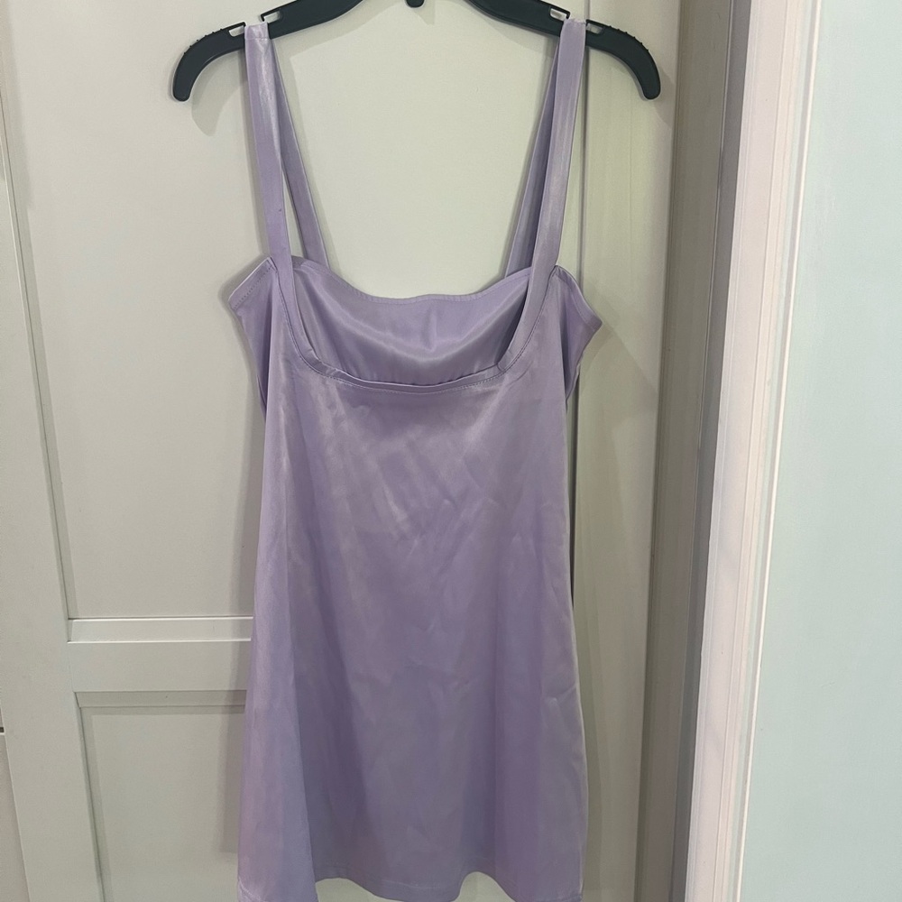 Lavender Mini Dress